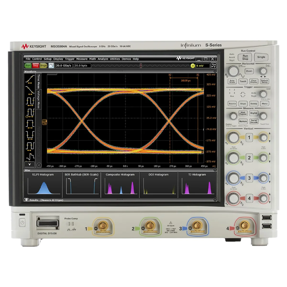 Осциллограф Keysight MSOS804A