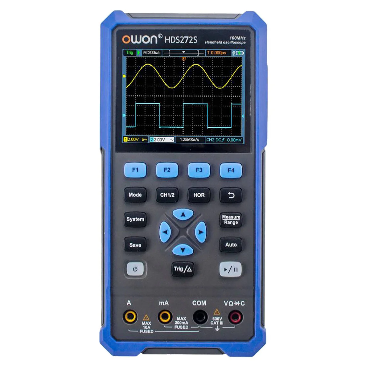 Портативный осциллограф OWON HDS272S