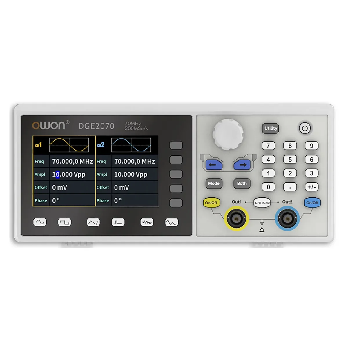 Генератор сигналов OWON DGE2070