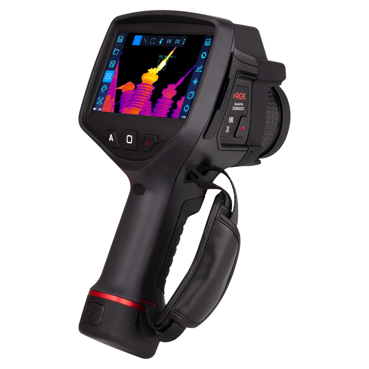 Тепловизор RGK TL-640 Plus в комплекте с широкоугольным объективом 48°
