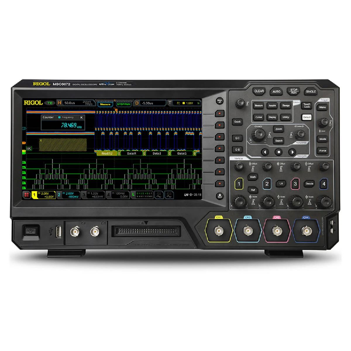 Цифровой осциллограф RIGOL MSO5072
