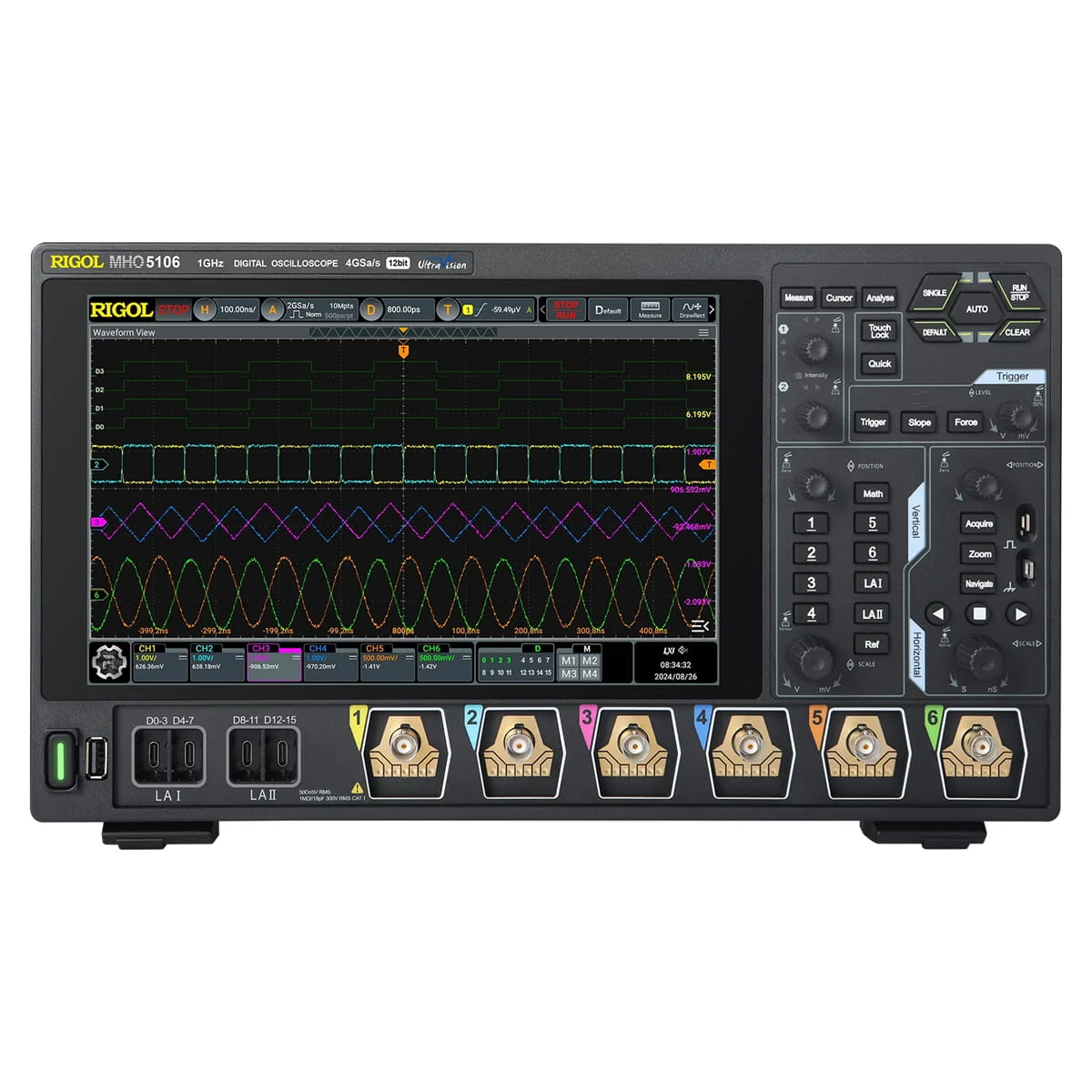 Цифровой осциллограф RIGOL MHO5106