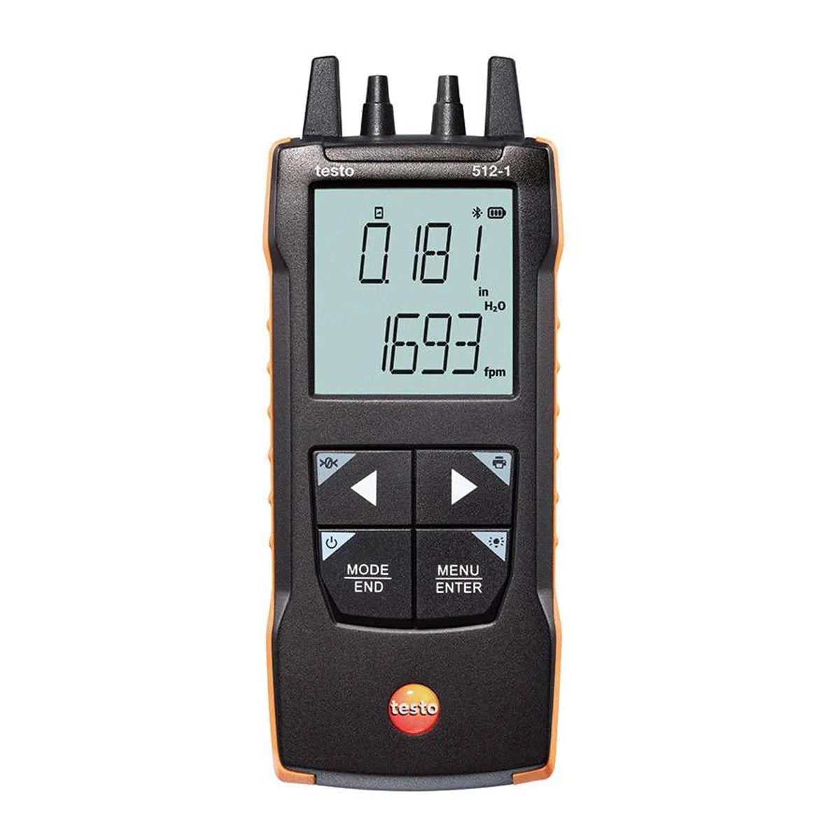 Дифференциальный манометр Testo 512-1 с подключением к приложению