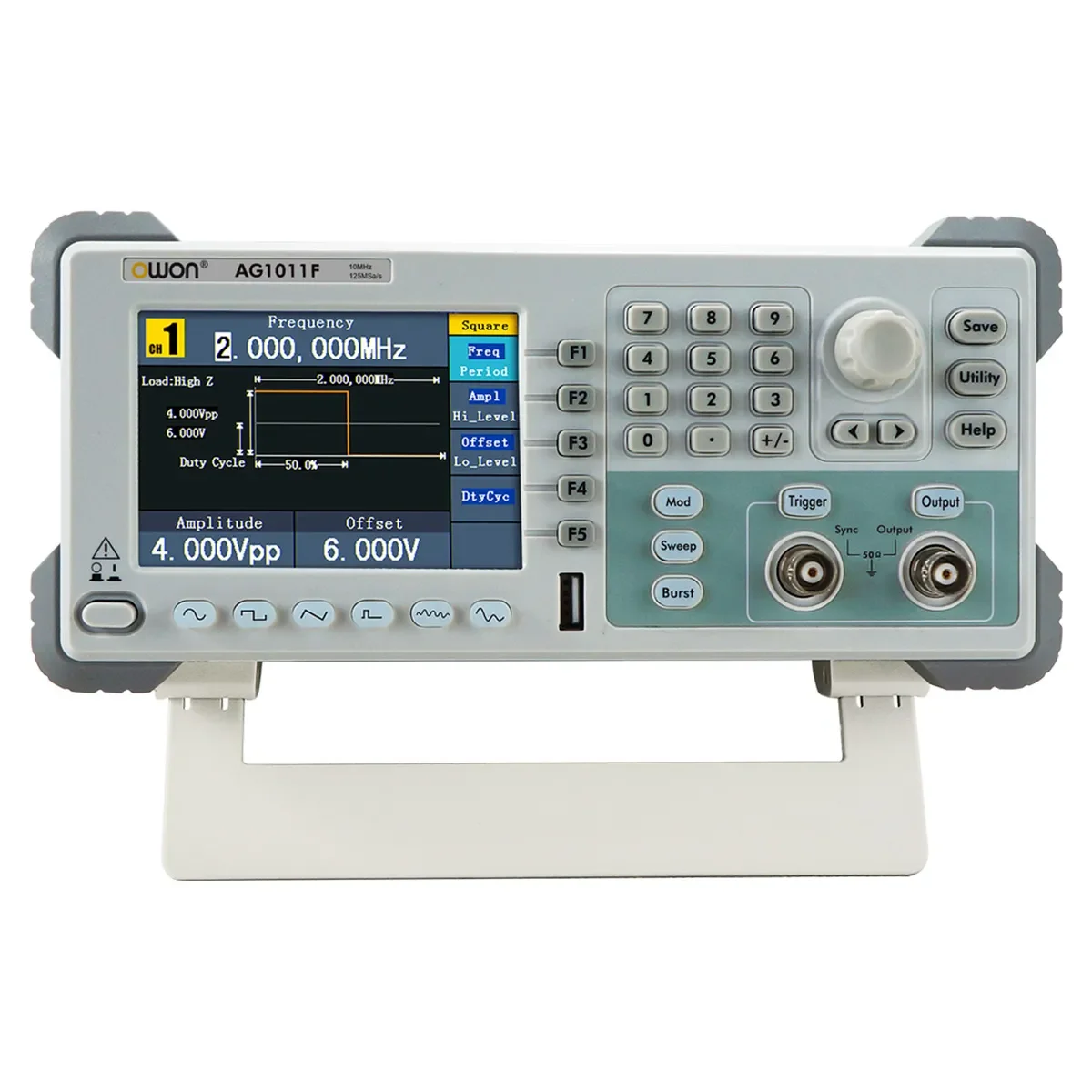 Генератор сигналов OWON AG1011F