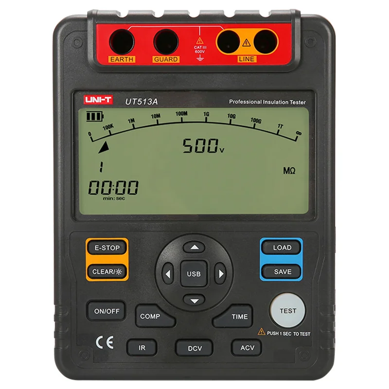 Измеритель сопротивления изоляции UNI-T UT513A
