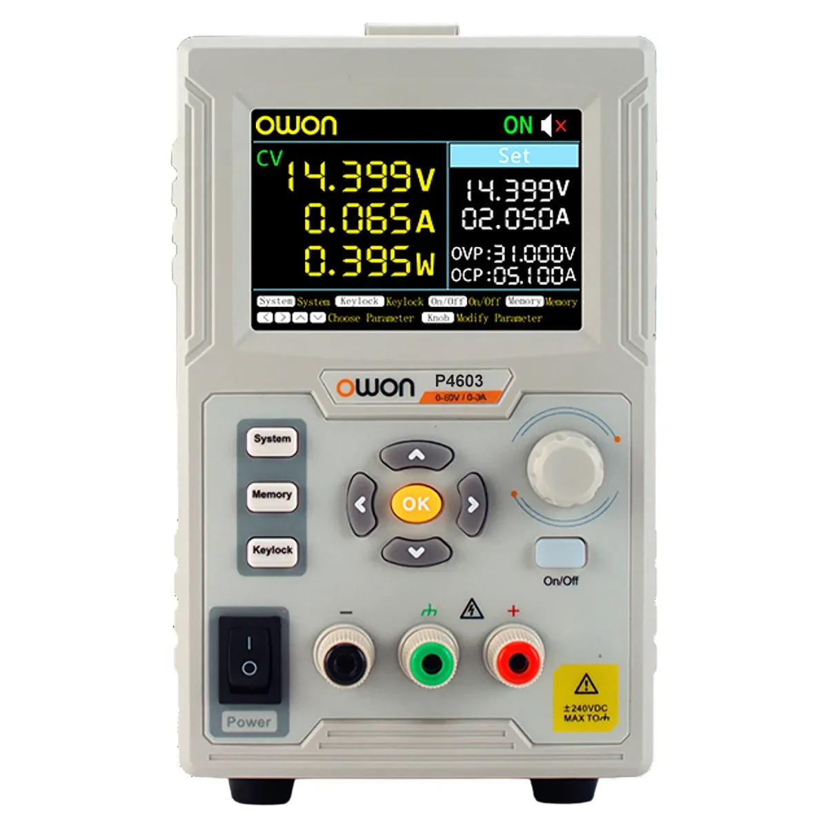 Программируемый источник питания OWON P4603