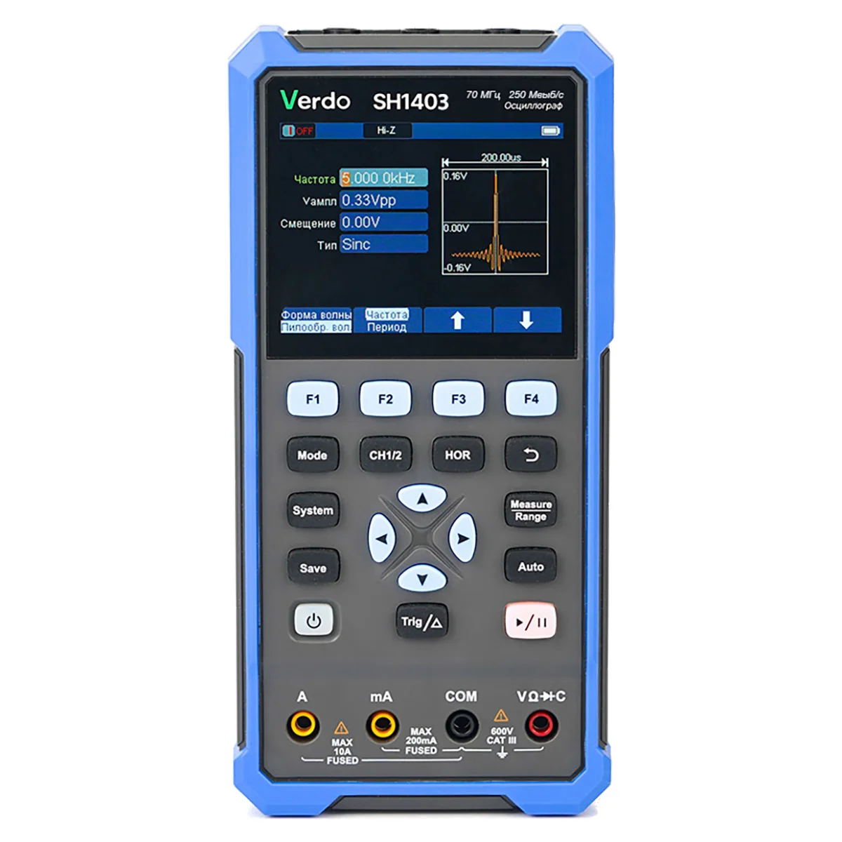 Осциллограф-мультиметр VERDO SH1403