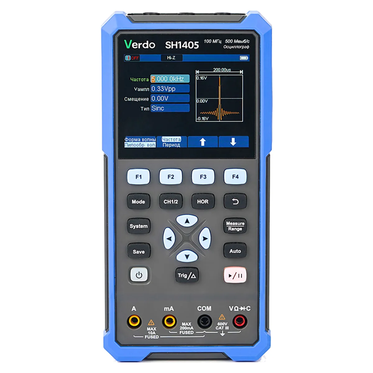 Осциллограф-мультиметр VERDO SH1405