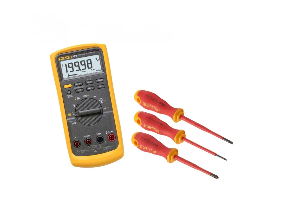 Комплект Fluke IB875KEUR - мультиметр Fluke 87V с набором инструментов