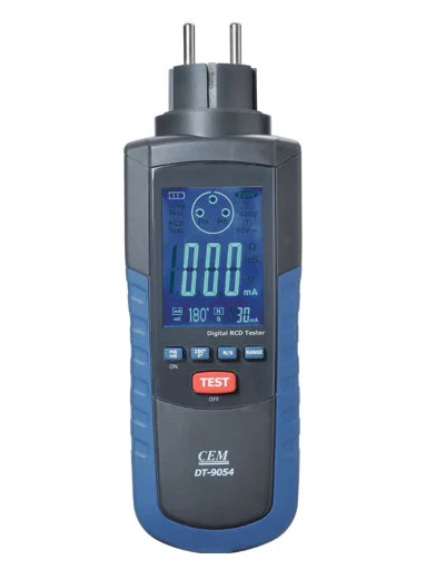 Тестер УЗО CEM DT-9054