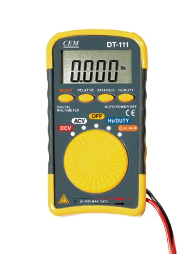 Карманный цифровой мультиметр CEM DT-111