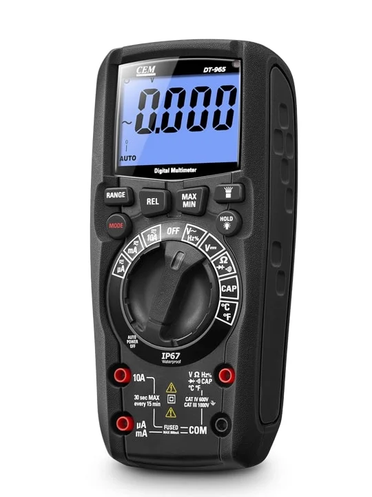 Мультиметр цифровой CEM DT-965BT