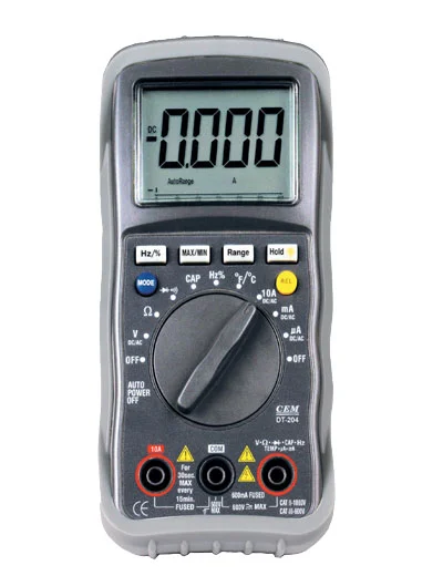 Карманный мультиметр CEM DT-202